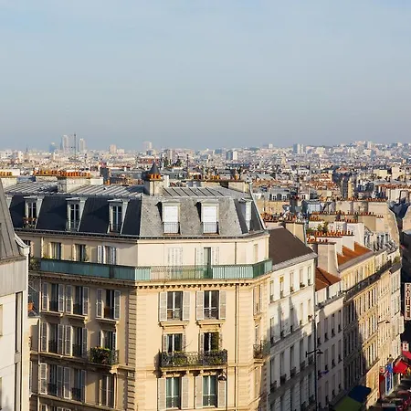Modern Apartment With View On Paris Roofs Appartamento Parigi